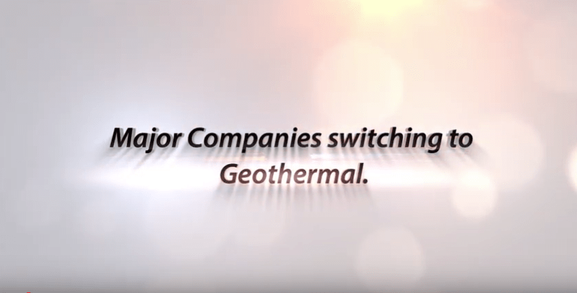 Major Companies switching to Geothermal